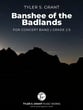 Banshee of the Badlands Concert Band sheet music cover